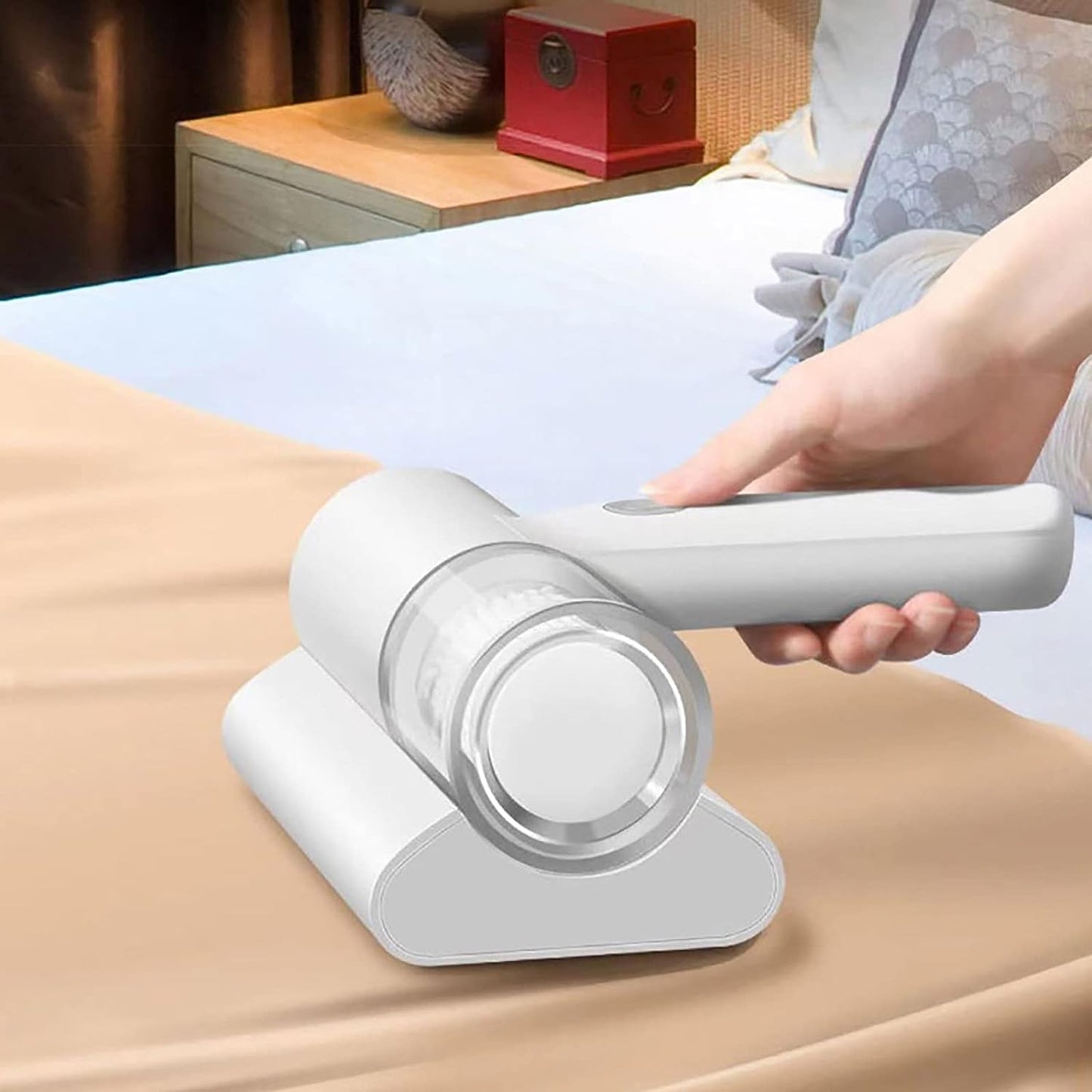 Cordless Dust & Mite Vacuum | مكنسة كهربائية لاسلكية لإزالة الغبار والعث