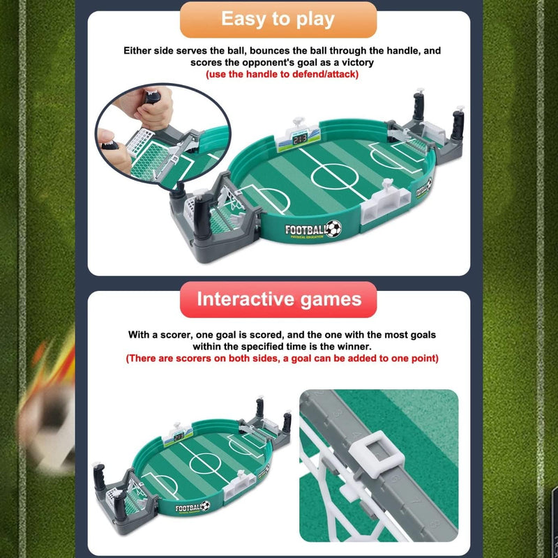 Portable Mini Soccer Table Game – Improve Skills, Create Fun & Family Moments 🎯